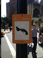 Photo by USA Picture Visitor | New York  knotted gun, new york